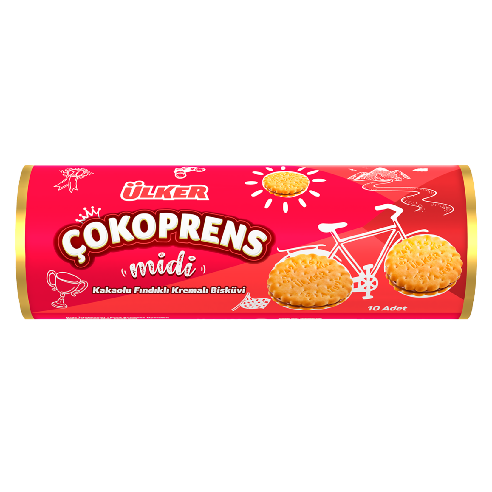 Ulker Cokoprens Midi Biscuit 160g