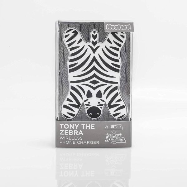 Mustard - Tony the Zebra Wireless Charger