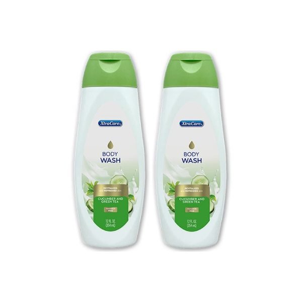 XtraCare Body Wash 355ml (Cucumber & Green Tea)