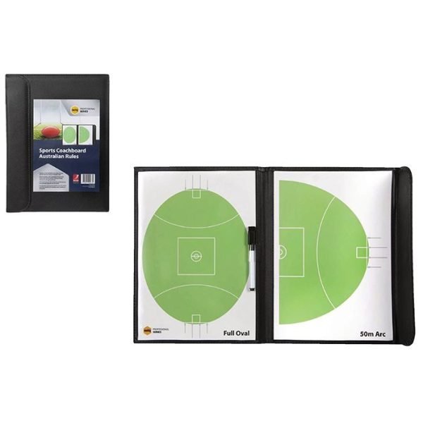 Marbig AFL Sports Coachboard (Includes Non-Permanent Marker)
