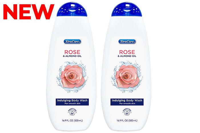 Xtracare Indulging Body Wash 500ml (Rose & Almond Oil)