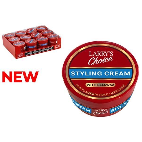 Larry's Choice Styling Cream 63g (Low To Medium Hold) Low Shine