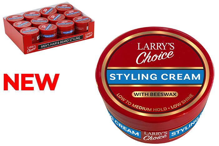 Larry's Choice Styling Cream 63g (Low To Medium Hold) Low Shine