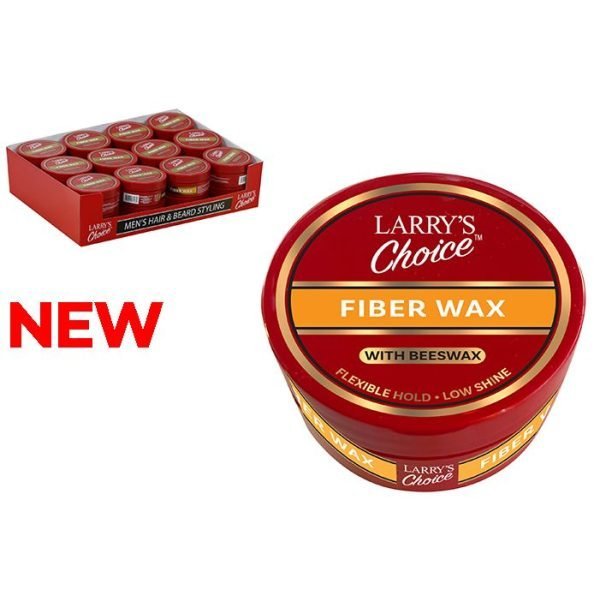 Larry's Choice Fiber Wax 63g (Flexible Hold) Low Shine