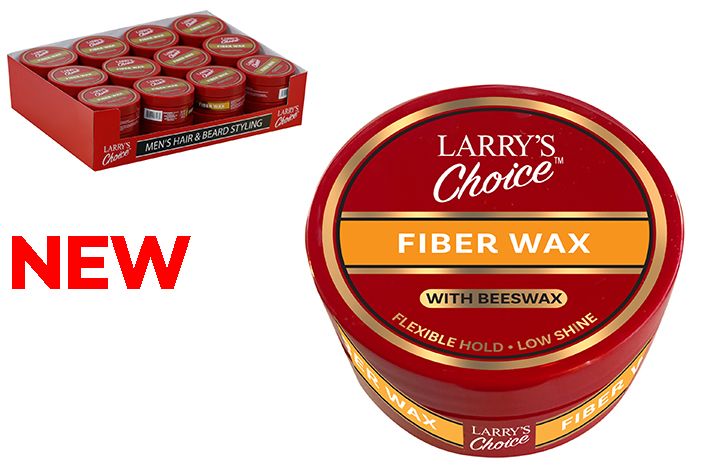 Larry's Choice Fiber Wax 63g (Flexible Hold) Low Shine