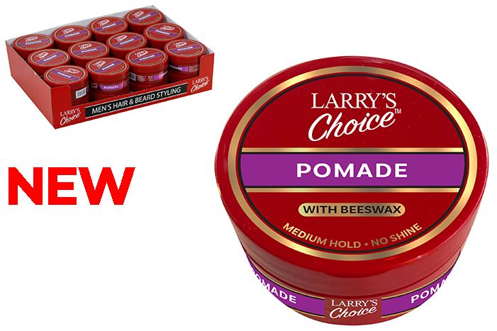 Larry's Choice Hair Pomade 63g (Medium Hold) No Shine