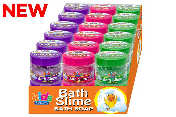 Xtracare Kids Bath Slime Bath Soap PDQ 102g (3 Assorted)