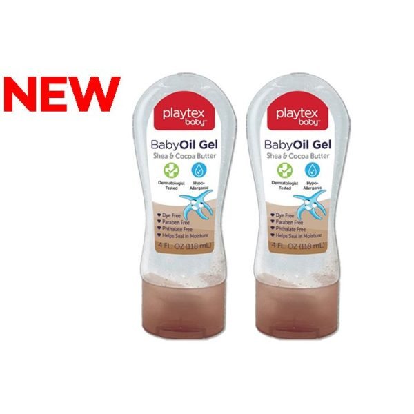 Playtex Baby Oil Gel 118ml Coco Butter