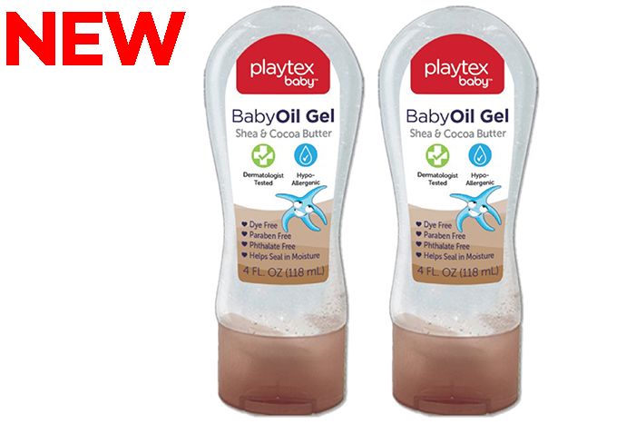 Playtex Baby Oil Gel 118ml Coco Butter