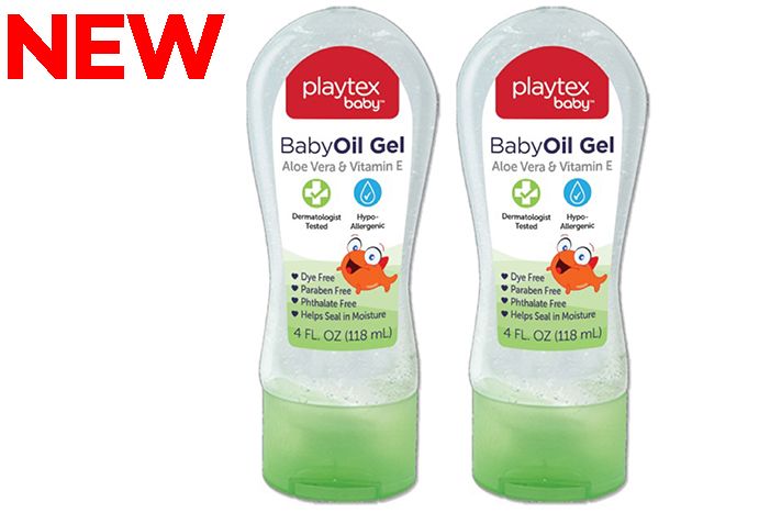 Playtex Baby Oil Gel 118ml Aloe Vera