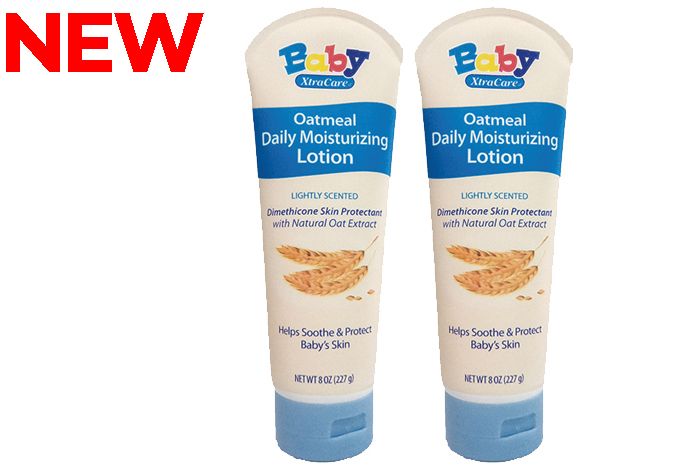 Xtracare Baby Oatmeal Daily Moisturising Lotion 227g with Natural Oat Extract