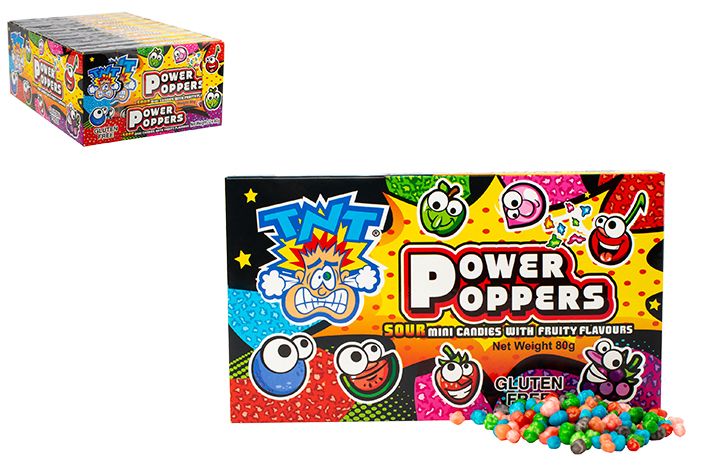 TNT Power Poppers Box 80g