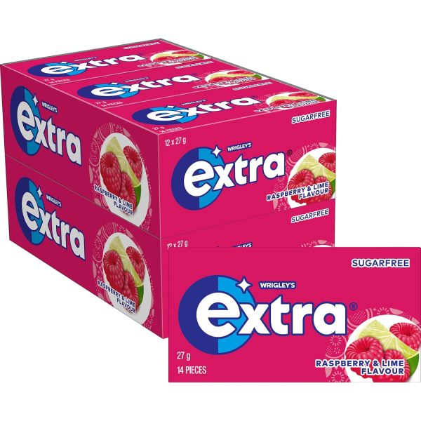 Wrigley's Extra Raspberry & Lime 27g
