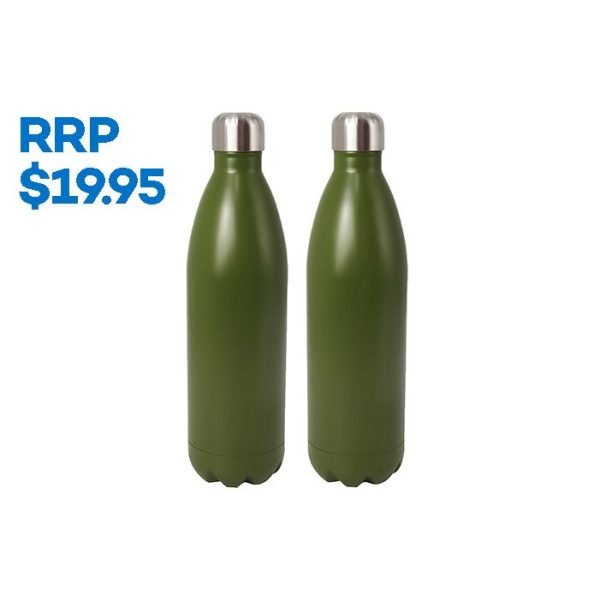 Classic 1L Water Bottle - Mossgreen