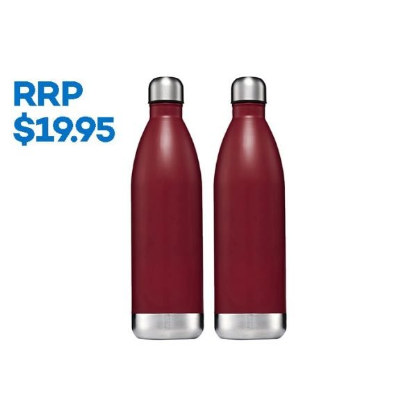 Classic 1L Water Bottle - Red