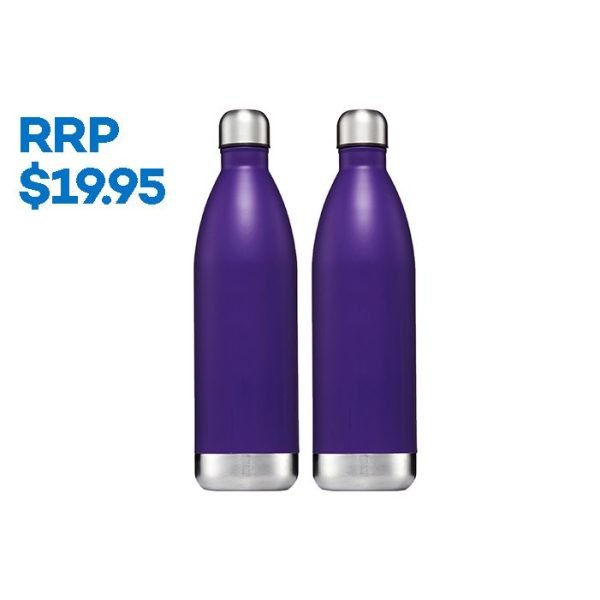 Classic 1L Water Bottle - Purple