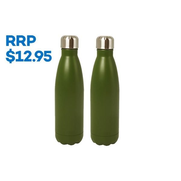 Classic 500ml Water Bottle - Mossgreen