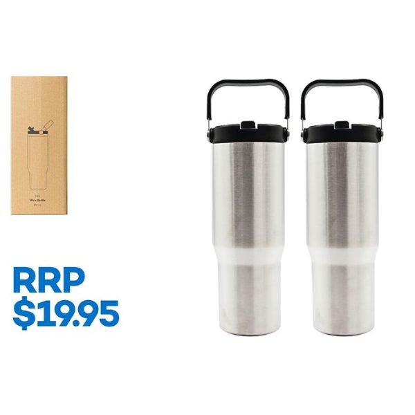 Ultra 850ml Bottle - Silver