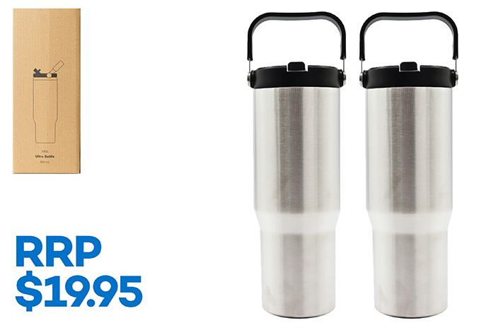 Ultra 850ml Bottle - Silver