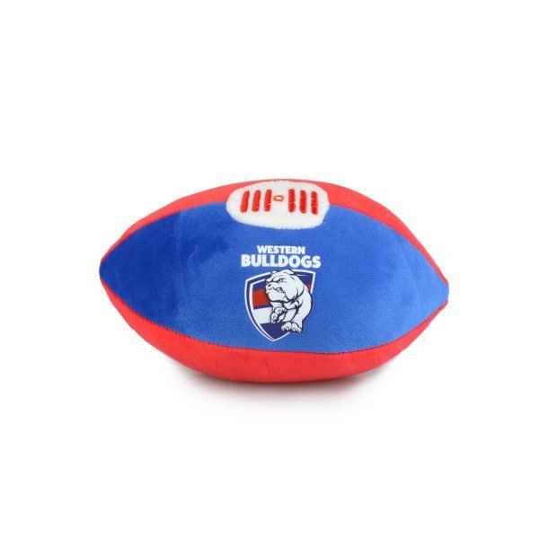AFL 18cm Western Bulldogs Footy Plush