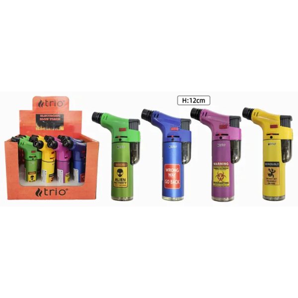 Stand Up Blowtorch Mixed Warning Designs