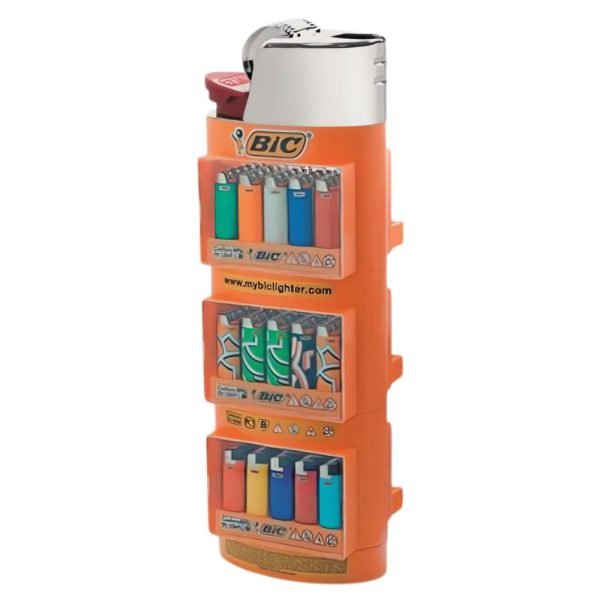 Bic Lighter 3 Tier Lighter Shaped Stand