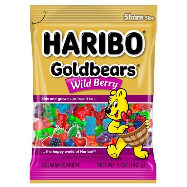 Haribo Gold Bears Wild Berry 141g