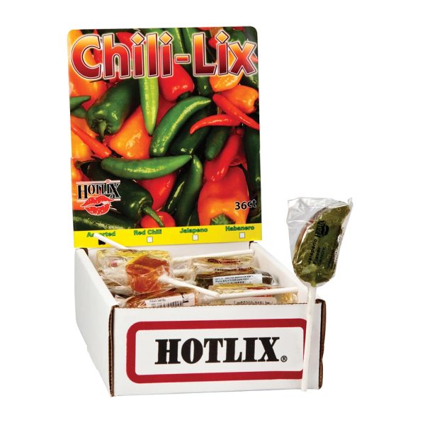 Hotlix Classic Pops - Chili-Lix Assorted 28g