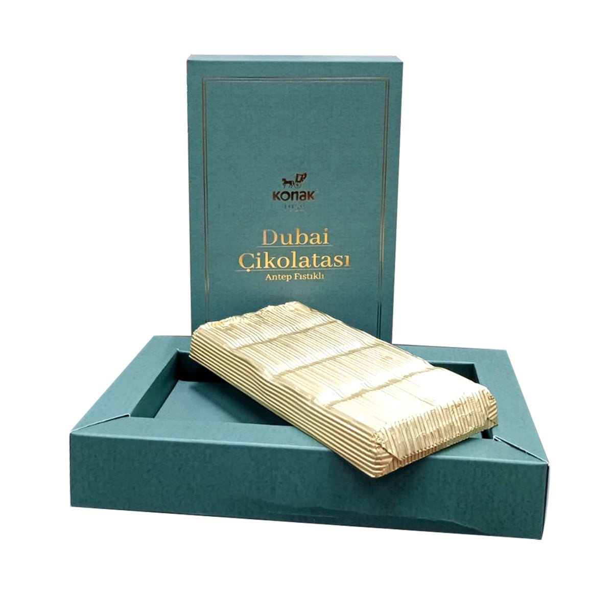 Konak Handmade Premium Dubai Chocolate Bar 200g