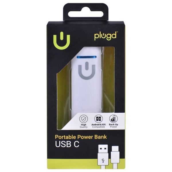 Plugd 2000mAh Emergency Powerbank