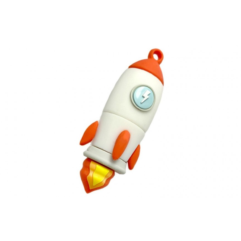 MojiPower USB Flash Drive - 16GB - Rocket