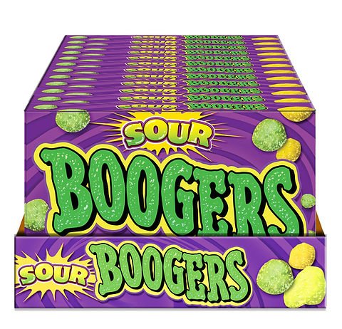 Sour Boogers Gummy Theater Box 3oz(85g)