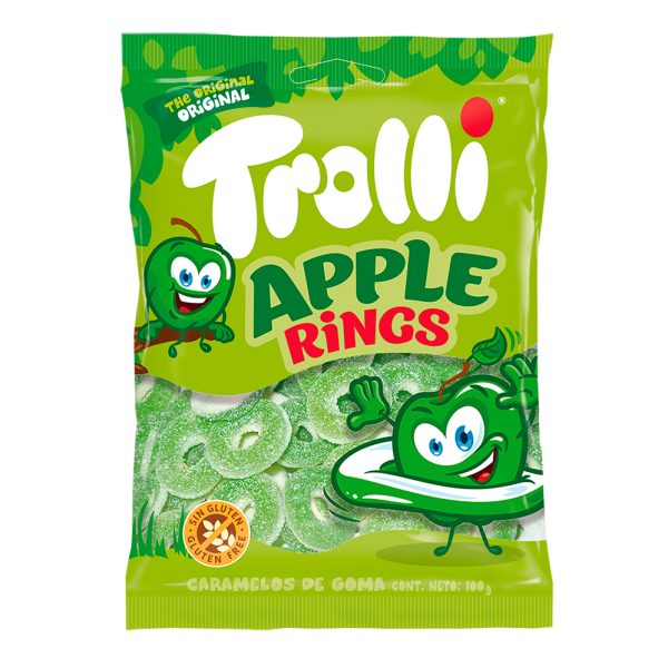 Trolli Spain Apple Rings 100g