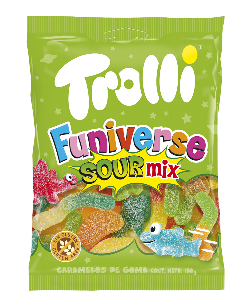 Trolli Spain Funiverse Sour Mix 100g