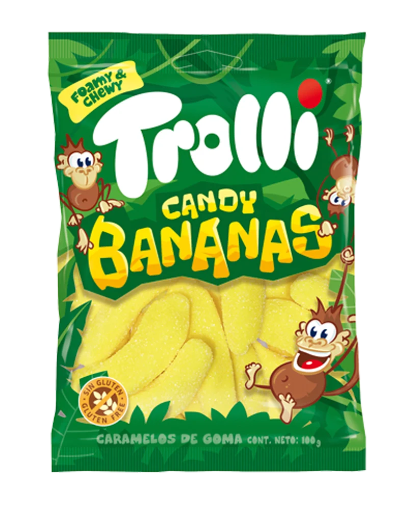 Trolli Spain Bananas 100g