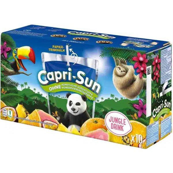 EU Capri-Sun Jungle Drink 200ml