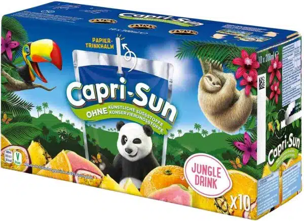 EU Capri-Sun Jungle Drink 200ml