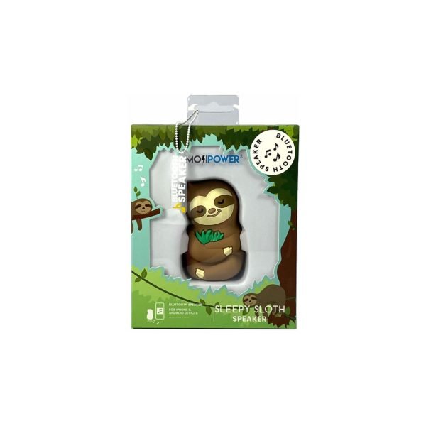 MojiPower Bluetooth Speaker - Sleepy Sloth