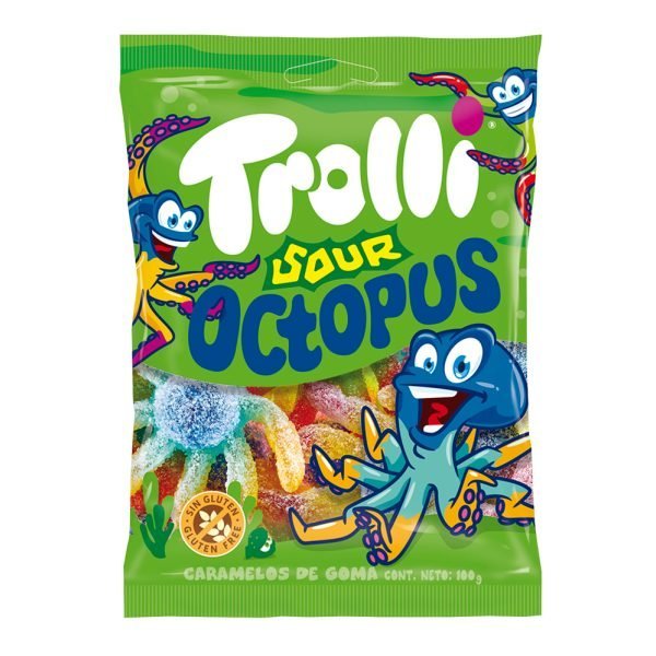 Trolli Spain Sour Octopus 100g