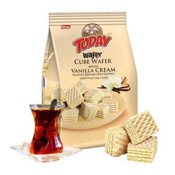 Today Wafer Cube Vanilla 200g