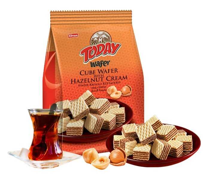 Today Wafer Cube Hazelnut 200g