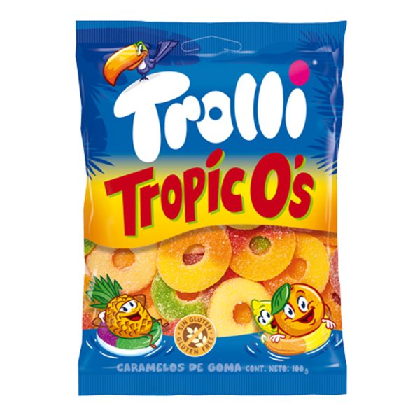 Trolli Spain Tropical O's 100g