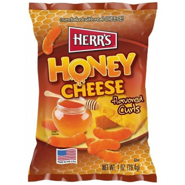 Herr's Honey Cheese Curls 28g