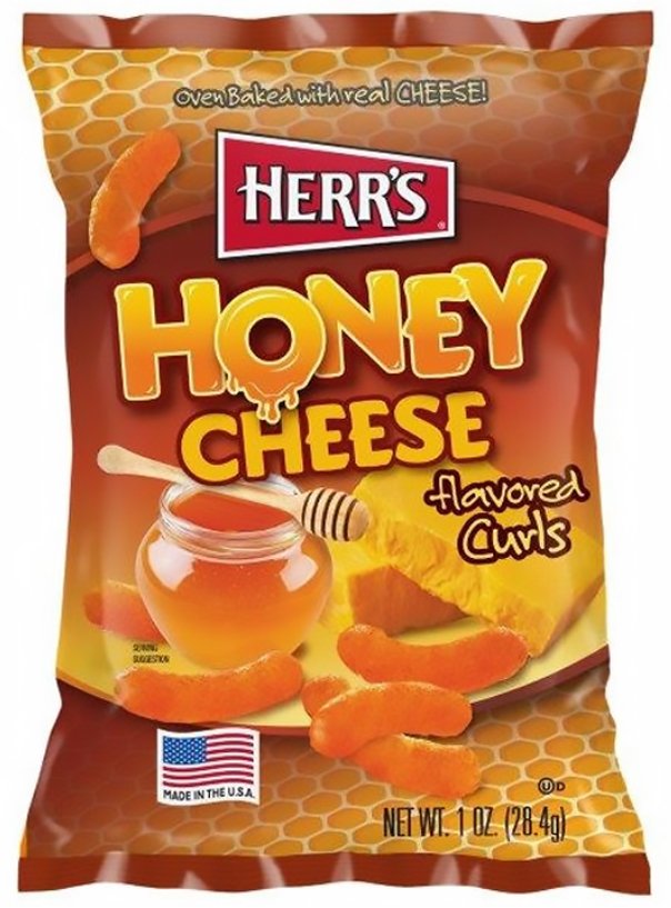Herr's Honey Cheese Curls 28g
