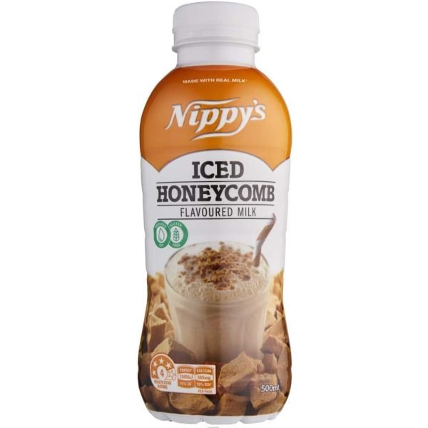 Nippys 500ml Bottle Iced Honeycomb Flavoured Milk