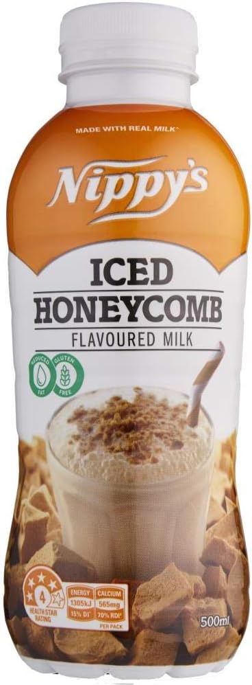 Nippys 500ml Bottle Iced Honeycomb Flavoured Milk