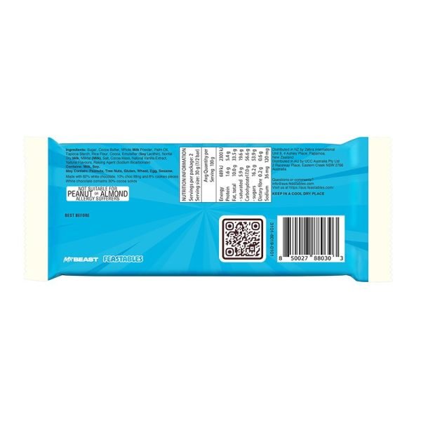 Mr Beast Feastables Chocolate Cookies & Crème 60g
