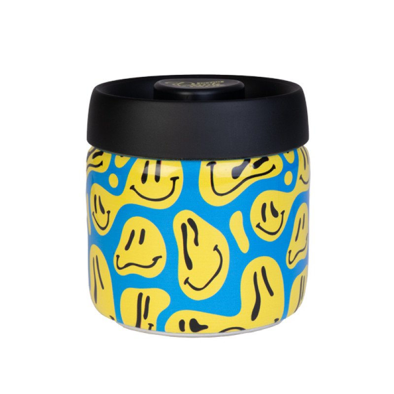 Smilies Vacuum Sealed Stash Jar