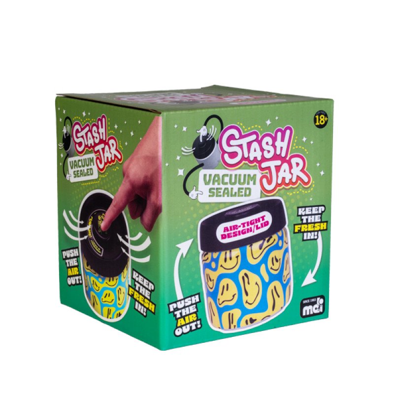 Smilies Vacuum Sealed Stash Jar - Image 4