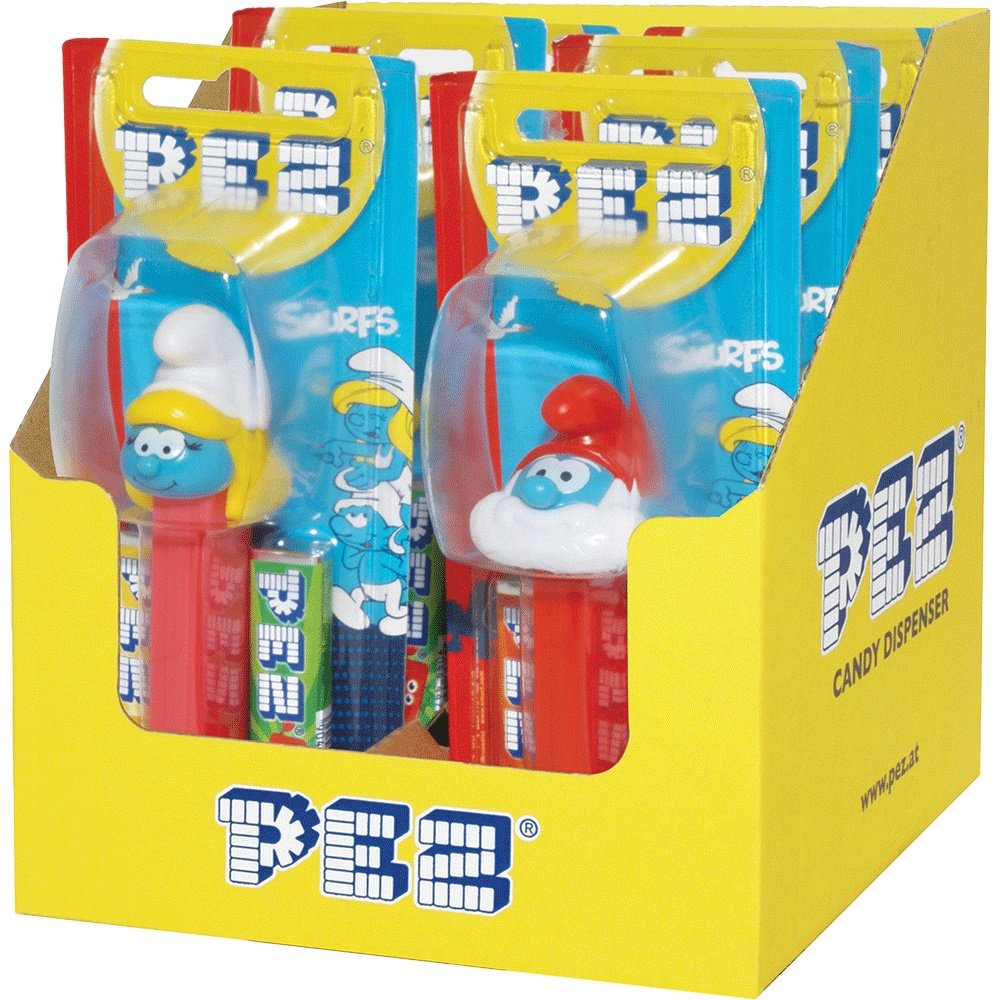 Pez Smurfs 17g